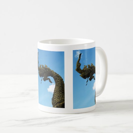 Naga ... Pha dat Luang Stupa, Laos Koffiemok (Voorkant rechts)