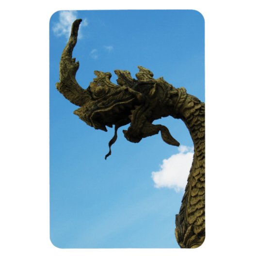 Naga ... Pha dat Luang Stupa, Laos Magneet (Verticaal)