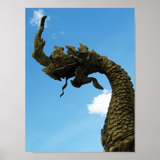 Naga ... Pha dat Luang Stupa, Laos Poster (Voorkant)