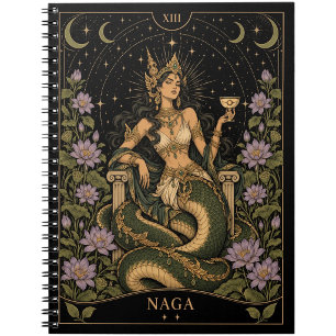 Naga, Starlit Tarot Kunst Notitieboek