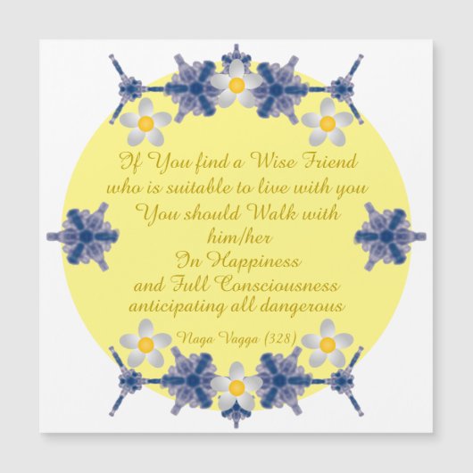 Naga Vagga (328) met Paars & blauw patroon & LYB (Voorkant)