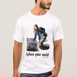 Naga verkent World Travel Fantasy Art Shirt