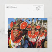Naga Warriors Briefkaart (Voorkant / Achterkant)