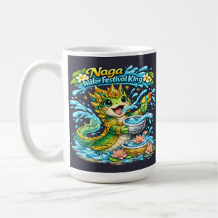 Naga Water Festival Koning Pi Mai Lao T-shirt Koffiemok