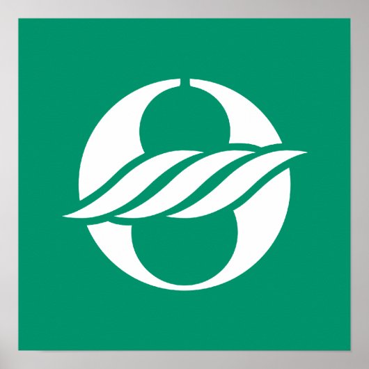 Nagahama, Shiga, Japan Poster (Voorkant)