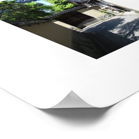 Nagamachi Samurai District: Kanazawa, Japan Poster (Hoek)