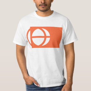 Nagano Prefecture, Japanse vlag T-shirt
