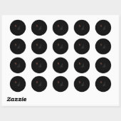 Nagano Snowboarden Ronde Sticker (Vel)