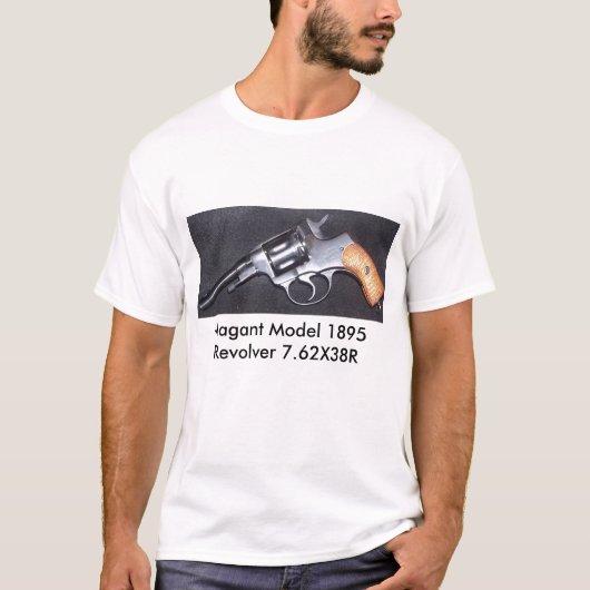 Nagant Model 1895 Revolver 7.6... T-shirt (Voorkant)