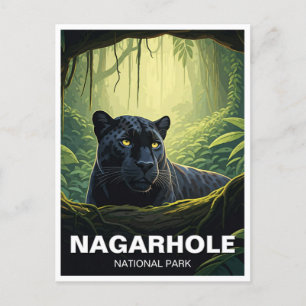 Nagarhole Nationaal Park India Reizen Briefkaart