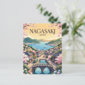 Nagasaki Japan Briefkaart (Staand voorkant)