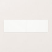 Nagel Lak | Minimalistisch Visitekaartje (Binnenkant ongevouwen)