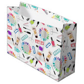 Nagel Manicure Pedicure Schoonheidssalon Groot Cadeauzakje (Voorkant Gekanteld)