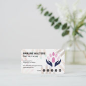 Nagel manicure technicus | Schoonheidssalon Klantenkaartje (Staand voorkant)