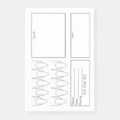 Nagel planner post-it® notes (Voorkant)