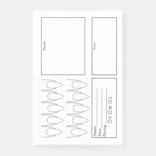 Nagel planner post-it® notes (Voorkant)