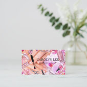 Nagel Salon Tools Uitrusting | Gemanicuurde Handen Visitekaartje (Staand voorkant)