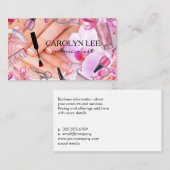 Nagel Salon Tools Uitrusting | Gemanicuurde Handen Visitekaartje (Voorkant / Achterkant)