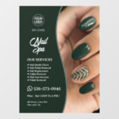 Nagel Spa op maat vensterfolie Raamsticker (Vel)