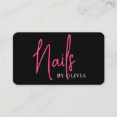 Nagel Specialist QR Code Visitekaartje (Voorkant)