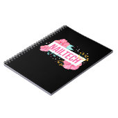 Nagel Tech Bloem Notitieboek (Linkerzijde)