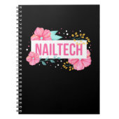 Nagel Tech Bloem Notitieboek (Voorkant)
