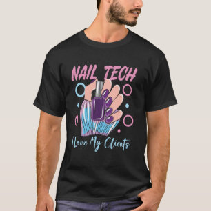 Nagel Tech Offerte Werk Uniform Nagellak Nagel Tec T-shirt