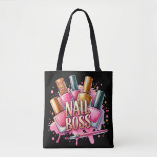 Nagelbaas manicure vingernagellak manicure tote bag