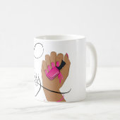 Nagelbaas, nageltechnicus, lange nagels, manicure koffiemok (Voorkant rechts)