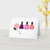 Nagelflessen Kaart (Gele Bloem)