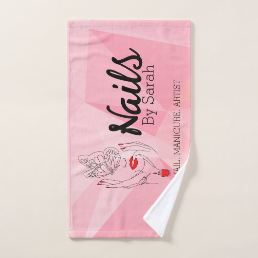 Nagelhanddoek Handdoek (Handdoek)