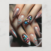 Nagelkunst, Postcrossing Briefkaart (Voorkant)