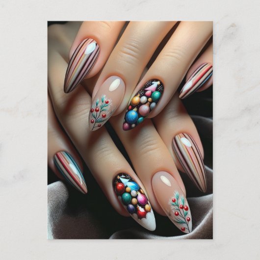 Nagelkunst, Postcrossing Briefkaart (Voorkant)