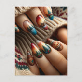 Nagelkunst, Postcrossing Briefkaart (Voorkant)