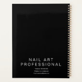 Nagelkunst Tattoo Hand Afspraak Planner (Achterkant)