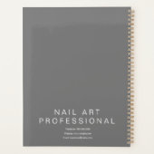 Nagelkunst Vlinders Afspraak Planner (Achterkant)