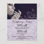 nagelkunstenaar business gepersonaliseerde flyer (Voorkant)