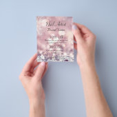 Nagelkünstlergeschäft personalisierter Flyer (Hand)