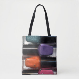 Nagellak All Over Print Tote Tas