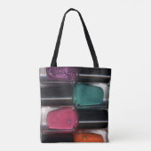 Nagellak All Over Print Tote Tas (Achterkant)