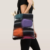 Nagellak All Over Print Tote Tas (Dichtbij)
