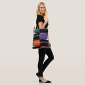 Nagellak All Over Print Tote Tas (Op model)