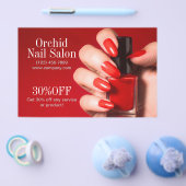 Nagellak Esthetisch Nail Salon prijslijsten Flyer (Enkel)