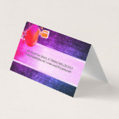 Nagellak Fles Pour | nagelknippers Visitekaartje (Achterkant)