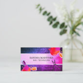 Nagellak Fles Pour | nagelknippers Visitekaartje (Staand voorkant)