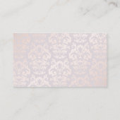 Nagellak flessen | Damaskpatroon | loyaliteit Klantenkaartje (Achterkant)