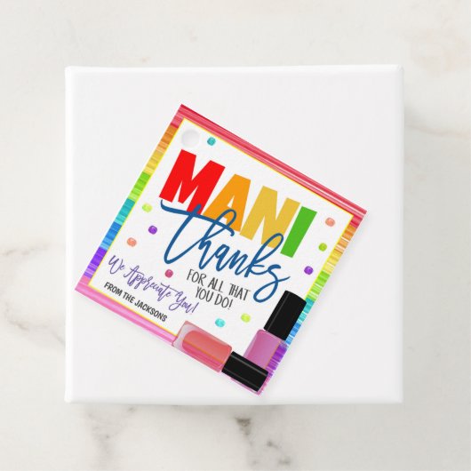 Nagellak Gift Label (In situ)