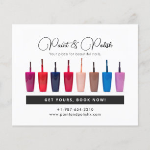 Nagellak Kleurenset Nagelsalon Flyer