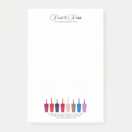 Nagellak Kleurenset Nagelsalon Post-it® Notes