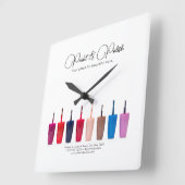 Nagellak Kleurenset Nagelsalon Vierkante Klok (Hoek)